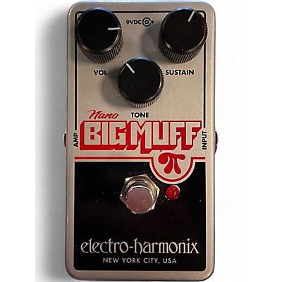Used Electro-Harmonix Nano Big Muff Distortion Effect Pedal