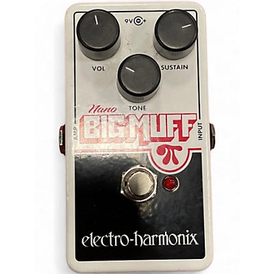 Used Electro-Harmonix Nano Big Muff Distortion Effect Pedal