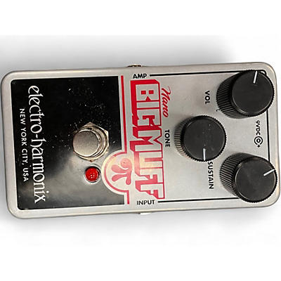 Used Electro-Harmonix Nano Big Muff Distortion Effect Pedal