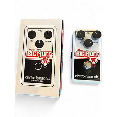 Used Electro-Harmonix Nano Big Muff Distortion Effect Pedal