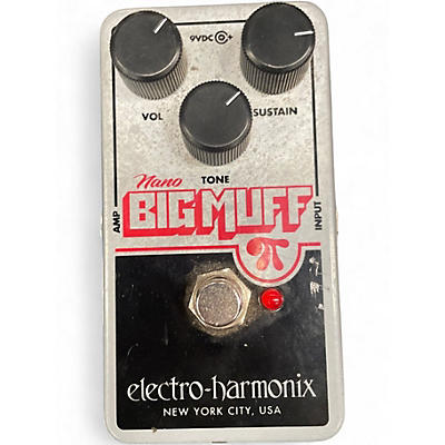 Used Electro-Harmonix Nano Big Muff Distortion Effect Pedal