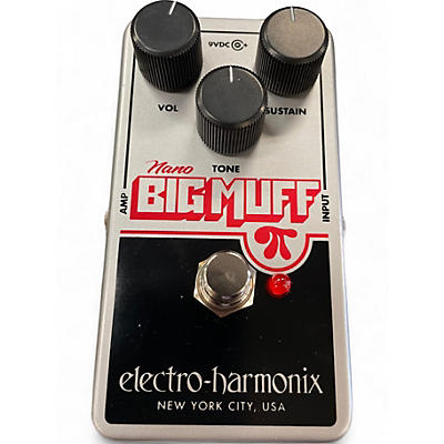 Used Electro-Harmonix Nano Big Muff Distortion Effect Pedal