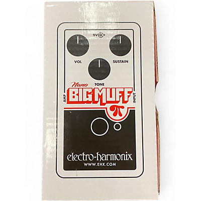 Used Electro-Harmonix Nano Big Muff Distortion Effect Pedal
