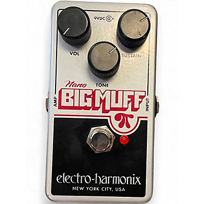 Used Electro-Harmonix Nano Big Muff Distortion Effect Pedal