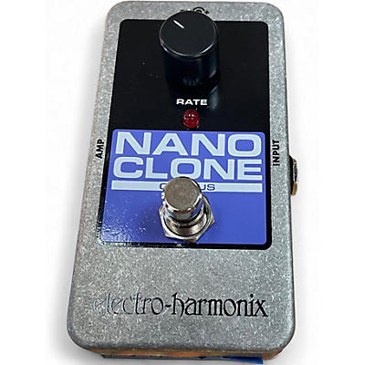 Used Electro-Harmonix Nano Clone Chorus Effect Pedal