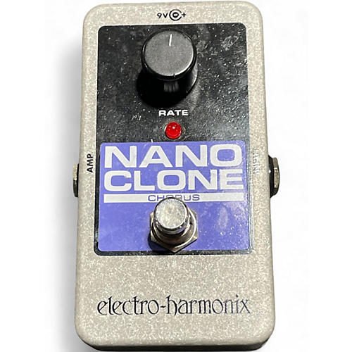 Used Electro-Harmonix Nano Clone Chorus Effect Pedal