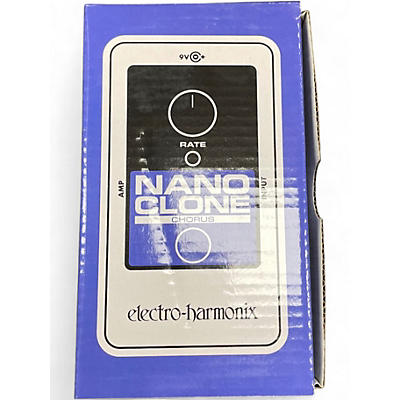 Used Electro-Harmonix Nano Clone Chorus Effect Pedal