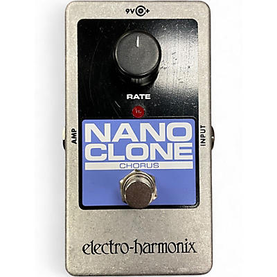 Used Electro-Harmonix Nano Clone Chorus Effect Pedal