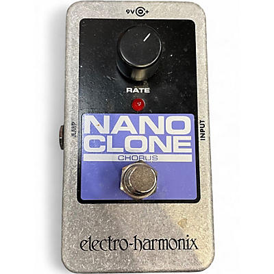 Used Electro-Harmonix Nano Clone Chorus Effect Pedal