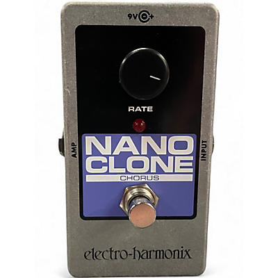 Used Electro-Harmonix Nano Clone Chorus Effect Pedal