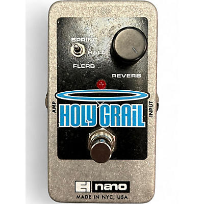 Used Electro-Harmonix Nano Holy Grail Reverb Effect Pedal