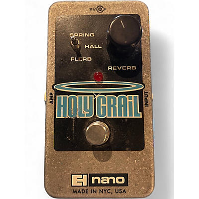 Used Electro-Harmonix Nano Holy Grail Reverb Effect Pedal