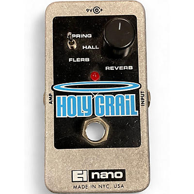 Used Electro-Harmonix Nano Holy Grail Reverb Effect Pedal