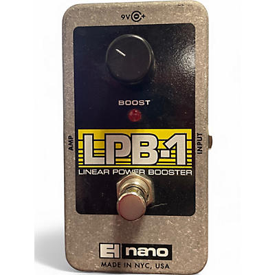 Used Electro-Harmonix Nano LPB1 Linear Power Booster Effect Pedal