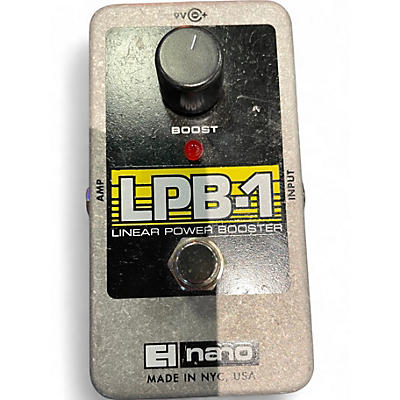 Used Electro-Harmonix Nano LPB1 Linear Power Booster Effect Pedal