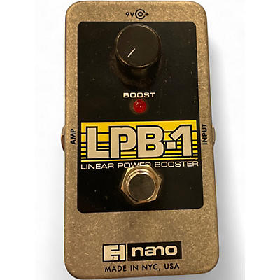 Used Electro-Harmonix Nano LPB1 Linear Power Booster Effect Pedal