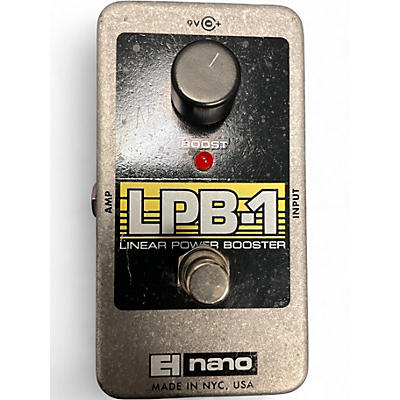 Used Electro-Harmonix Nano LPB1 Linear Power Booster Effect Pedal
