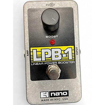 Used Electro-Harmonix Nano LPB1 Linear Power Booster Effect Pedal