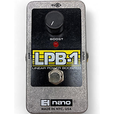 Used Electro-Harmonix Nano LPB1 Linear Power Booster Effect Pedal