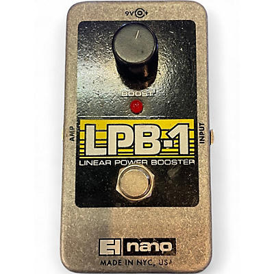 Used Electro-Harmonix Nano LPB1 Linear Power Booster Effect Pedal