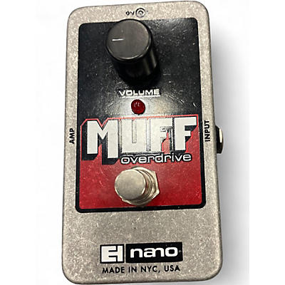 Used Electro-Harmonix Nano Muff Overdrive Effect Pedal
