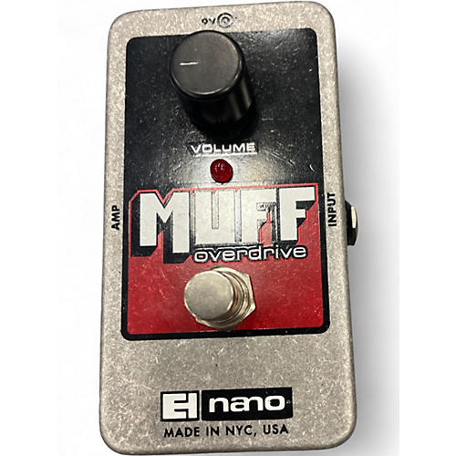 Used Electro-Harmonix Nano Muff Overdrive Effect Pedal