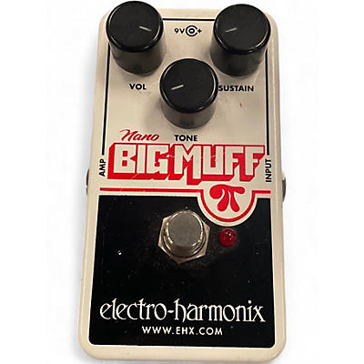 Used Electro-Harmonix Nano Muff Overdrive Effect Pedal