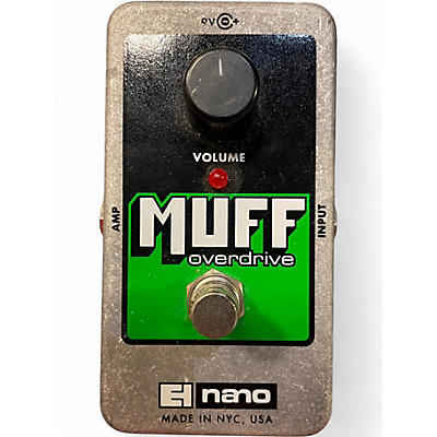 Used Electro-Harmonix Nano Muff Overdrive Effect Pedal