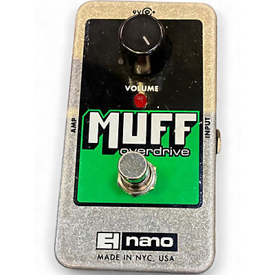 Used Electro-Harmonix Nano Muff Overdrive Effect Pedal