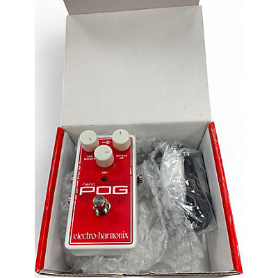 Used Electro-Harmonix Nano POG Polyphonic Octave Generator Effect Pedal