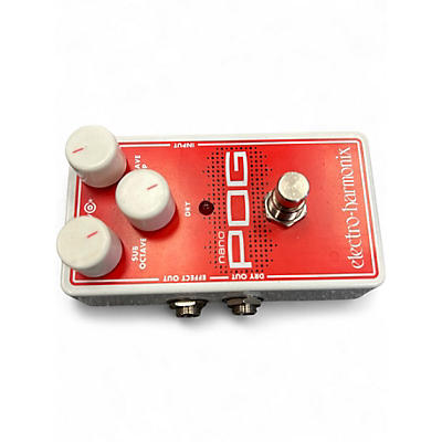 Used Electro-Harmonix Nano POG Polyphonic Octave Generator Effect Pedal