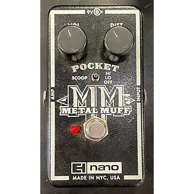 Electro-Harmonix Used Electro-Harmonix Nano Pocket Metal Muff Distortion Effect Pedal