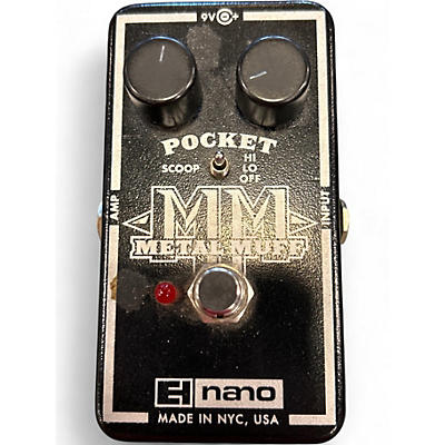 Used Electro-Harmonix Nano Pocket Metal Muff Distortion Effect Pedal