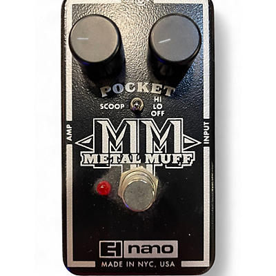 Used Electro-Harmonix Nano Pocket Metal Muff Distortion Effect Pedal