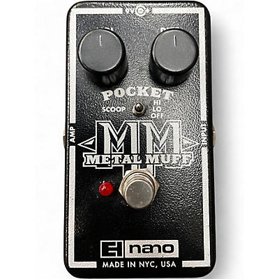 Used Electro-Harmonix Nano Pocket Metal Muff Distortion Effect Pedal