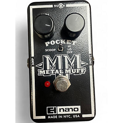 Used Electro-Harmonix Nano Pocket Metal Muff Distortion Effect Pedal