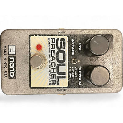 Used Electro-Harmonix Nano Soul Preacher Compressor Effect Pedal