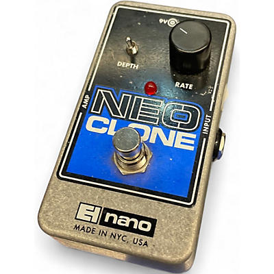 Used Electro-Harmonix Neo Clone Analog Chorus Effect Pedal