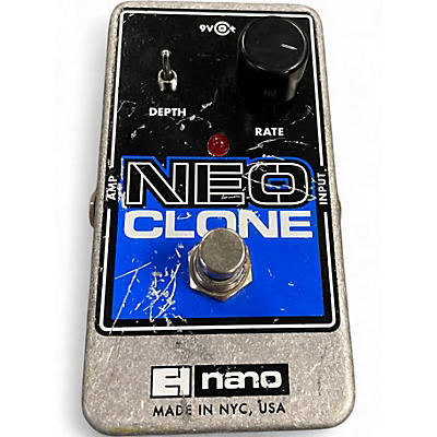 Used Electro-Harmonix Neo Clone Analog Chorus Effect Pedal