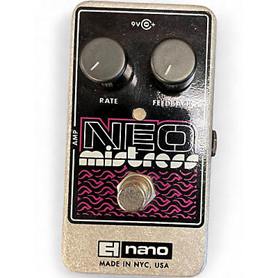 Used Electro-Harmonix Neo Mistress Flanger Effect Pedal