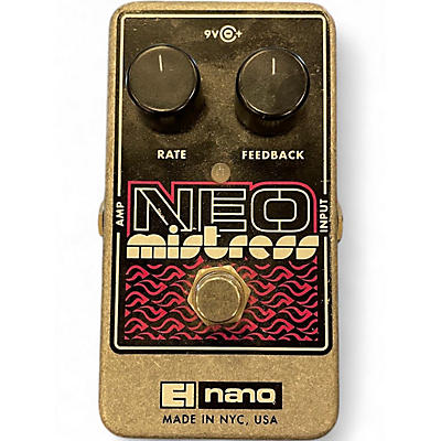 Used Electro-Harmonix Neo Mistress Flanger Effect Pedal