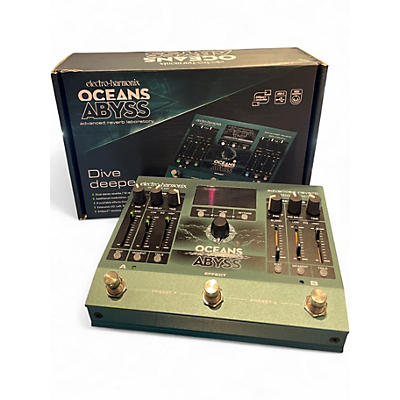 Used Electro-Harmonix OCEAN ABYSS Effect Pedal