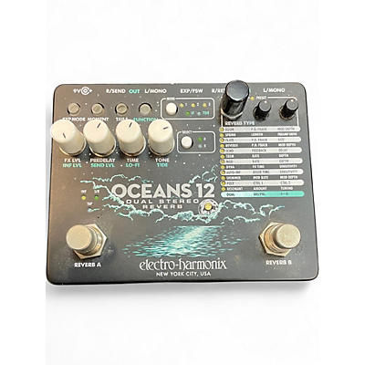 Used Electro-Harmonix OCEANS 12 Effect Pedal