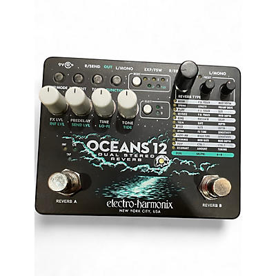 Used Electro-Harmonix OCEANS 12 Effect Pedal