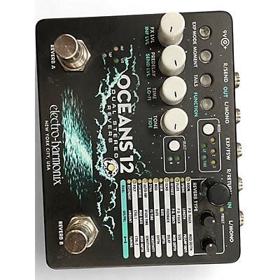 Used Electro-Harmonix OCEANS 12 Effect Pedal