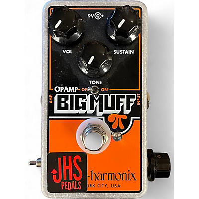Used Electro-Harmonix OP AMP BIG MUFF WITH JHS PUMPKIN PATCH MOD Effect Pedal