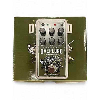 Used Electro-Harmonix OPERATION OVERLOAD NANO O OVERDIRVE Effect Pedal
