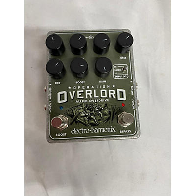 Electro-Harmonix Used Electro-Harmonix OPERATION OVERLORD ALLIED OVERDRIVE Effect Pedal