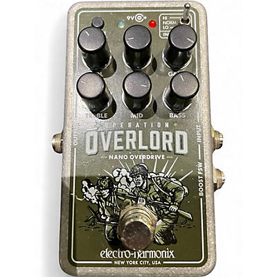 Used Electro Harmonix OVERLORD Effect Pedal