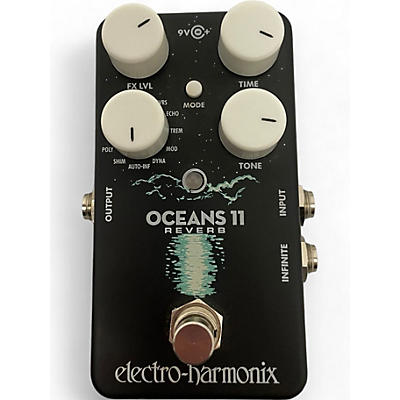 Used Electro-Harmonix Oceans 11  Reverb Effect Pedal